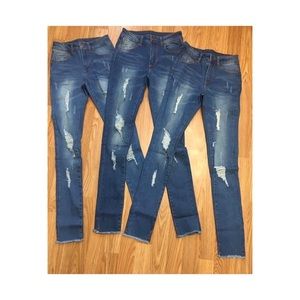 Bagel Distressed Skinnies